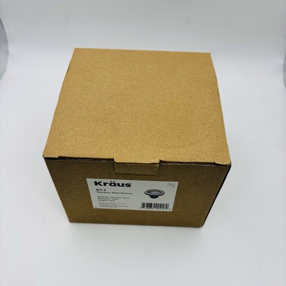 KRAUS ST-1 Stainless Steel Sink Strainer NEW IN BOX - Picture 7 of 14